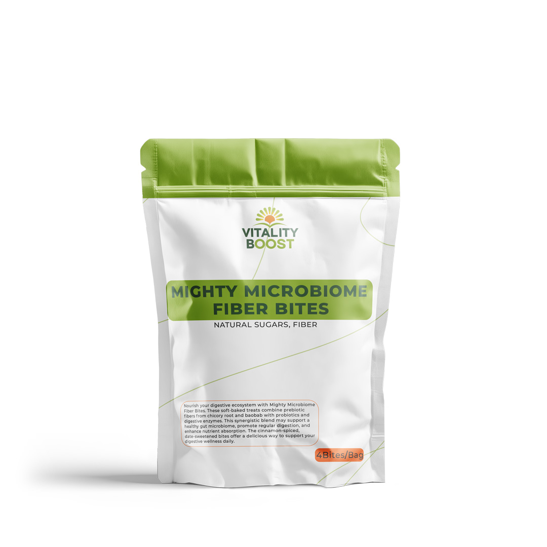 Mighty Microbiome Fiber Bites - 4 Bites per Bag