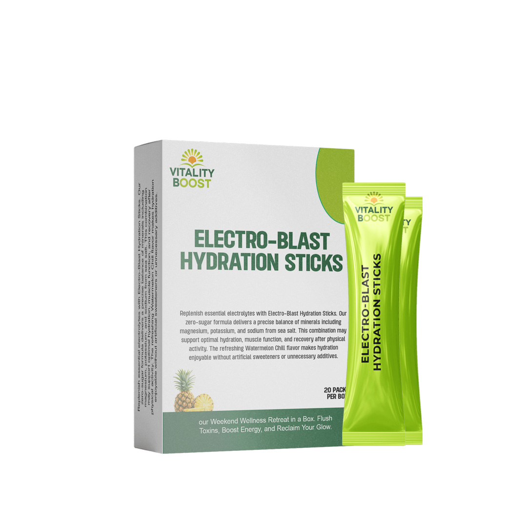 Electro-Blast Hydration Sticks - 20 Stick Packs per Box